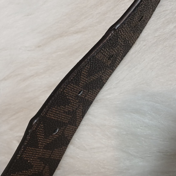 Michael Kors MK Women's Brown Belt Sz Medium - Picture 6 of 8